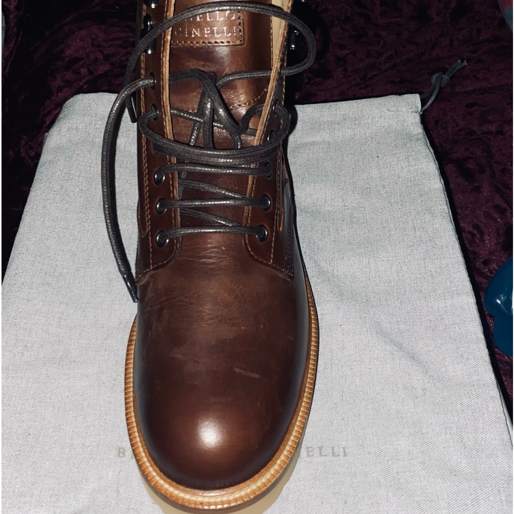 Brand new Brunello Cucinelli boots, size 41 leather